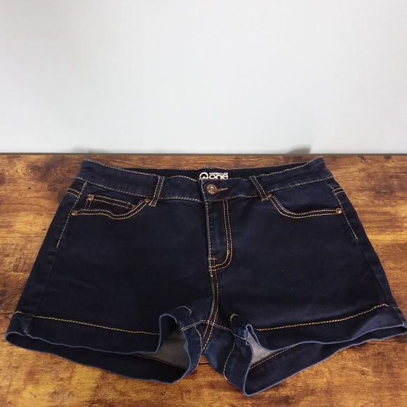 Warehouse One Denim Short Shorts - Picture 1 of 4